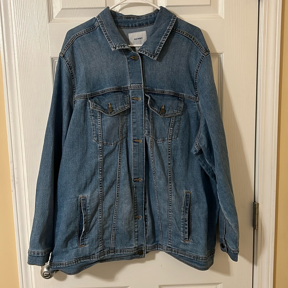 Old Navy Drop Blue Jean Jacket
